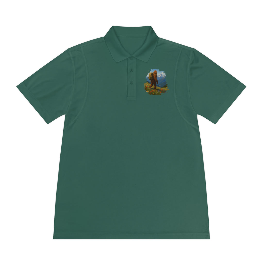 Sasquatch "Huming" Polo - Alpine Adventure Humor