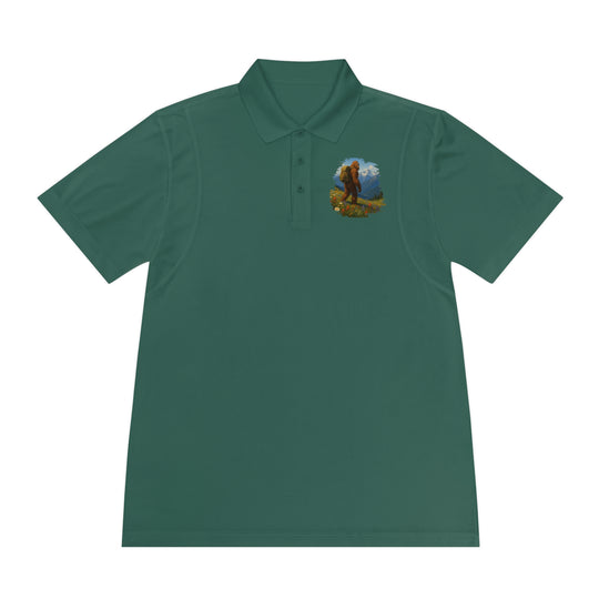 Sasquatch "Huming" Polo - Alpine Adventure Humor