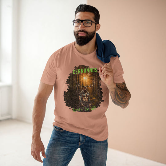 Cernunnos Lord of the Wild Tee – Horned God Cotton
