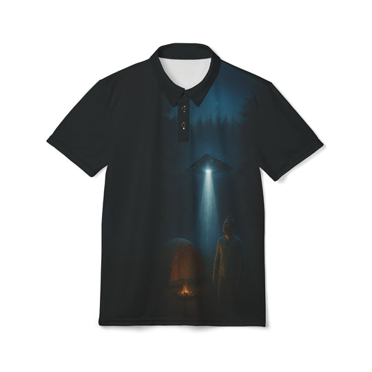 "New Believer" Polo – UFO Sighting All-Over Print