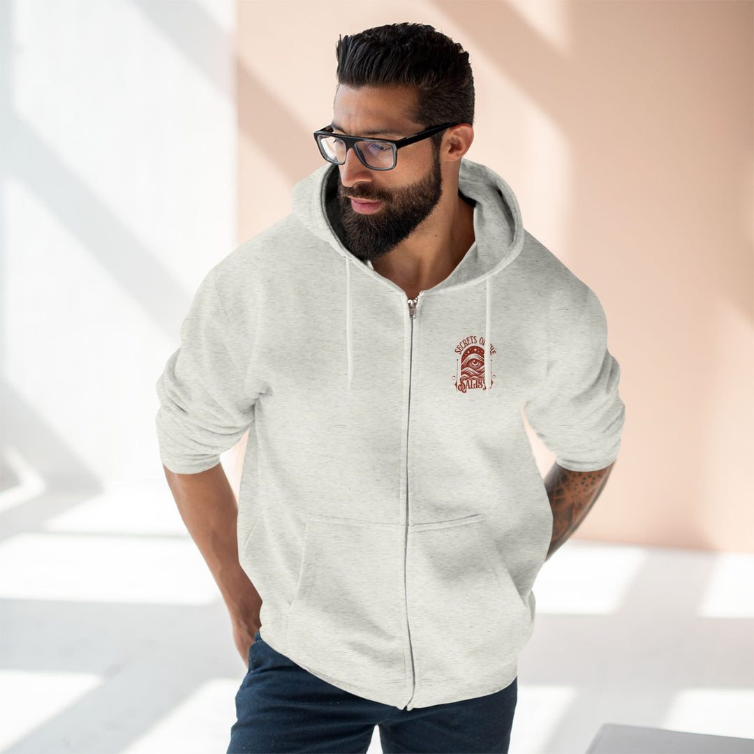 Secrets of the Salish Hoodie – All-Seeing Eye Zip-Up