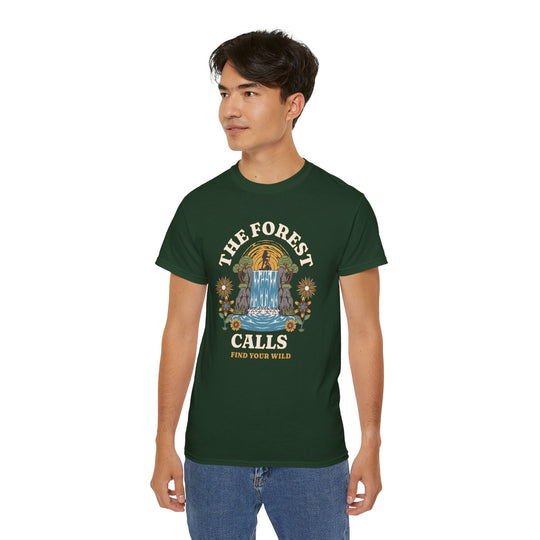 "The Forest Calls" Ultra Cotton Tee - Find Your Wild