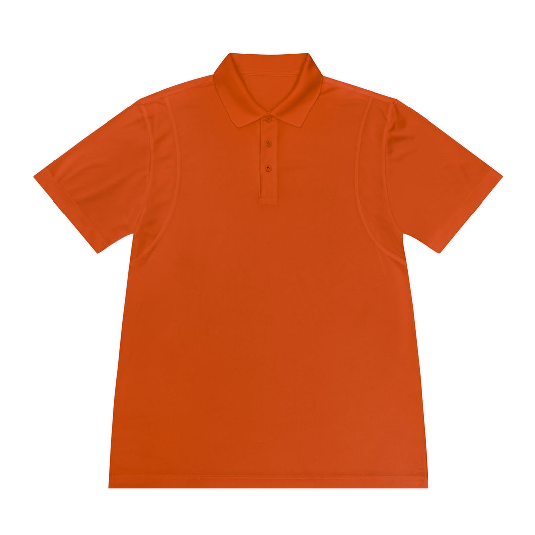 Retro Adventure Polo – Men’s Sport Shirt (Moisture-Wicking, 100% Polyester)