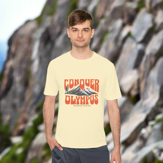Conquer Olympus Tee – Moisture-Wicking Performance Tee
