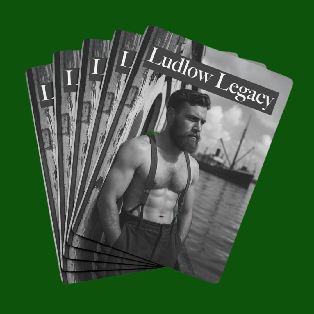 Ludlow Legacy Playing Cards – Old-School Marina Card Deck (52+2 Jokers)