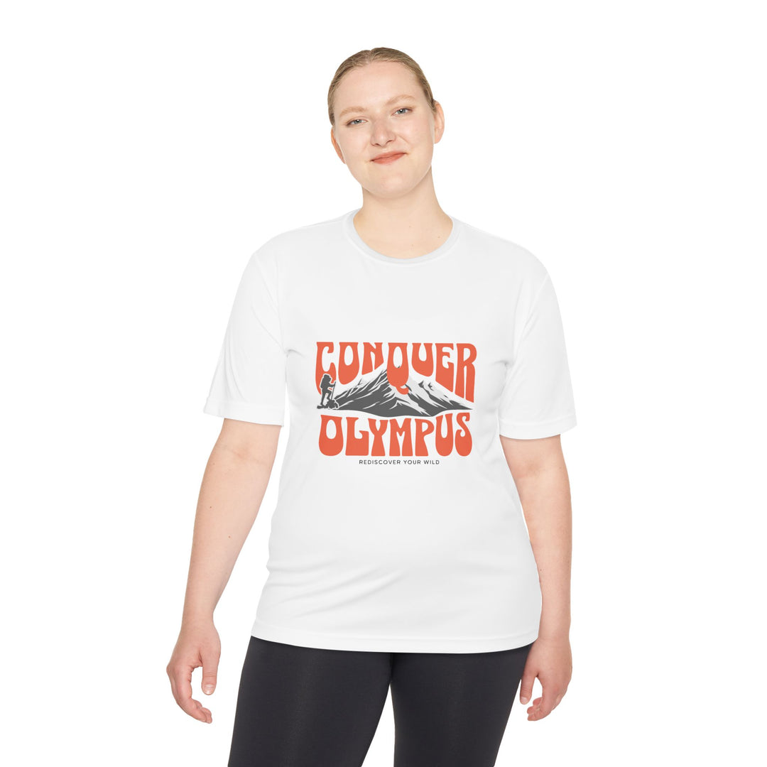Conquer Olympus Tee – Moisture-Wicking Performance Tee