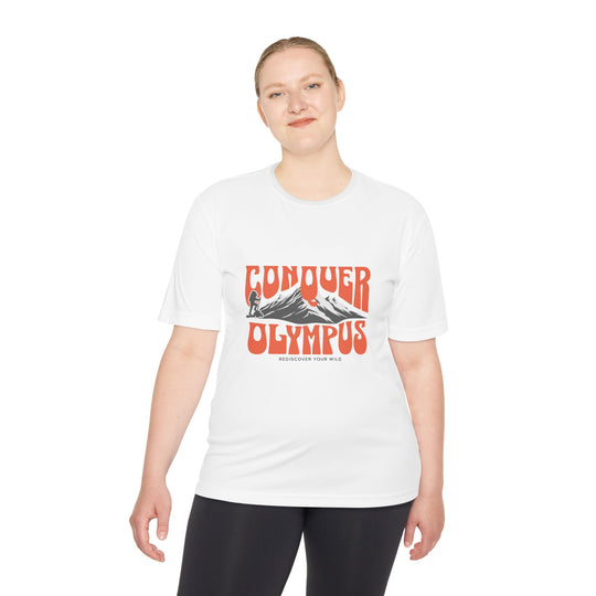 Conquer Olympus Tee – Moisture-Wicking Performance Tee