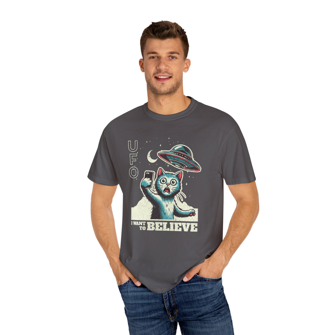 Feline Witness Tee – I Want To Believe