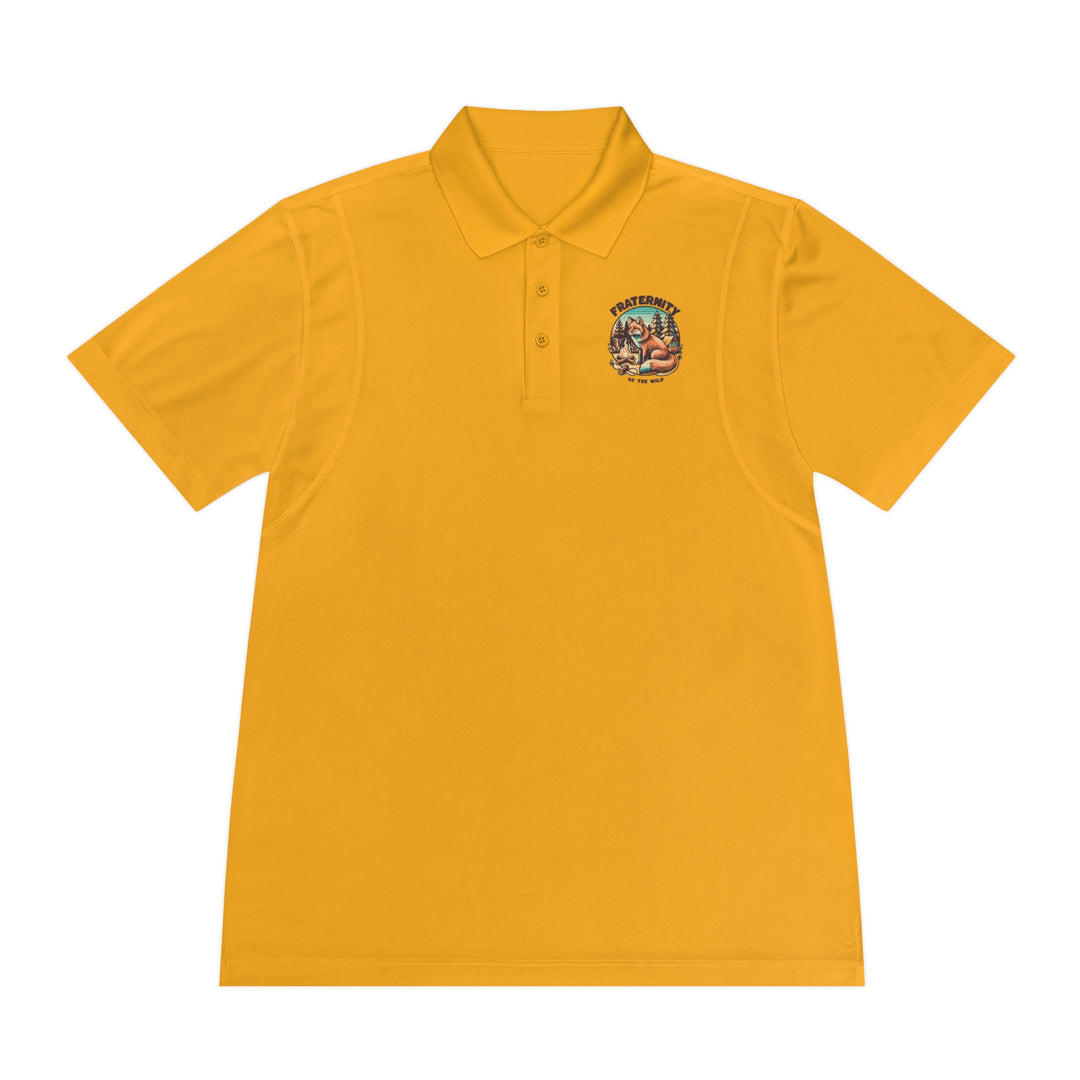 Fraternity of the Wild Polo – Fox Campground Design (Men’s Sport Shirt)