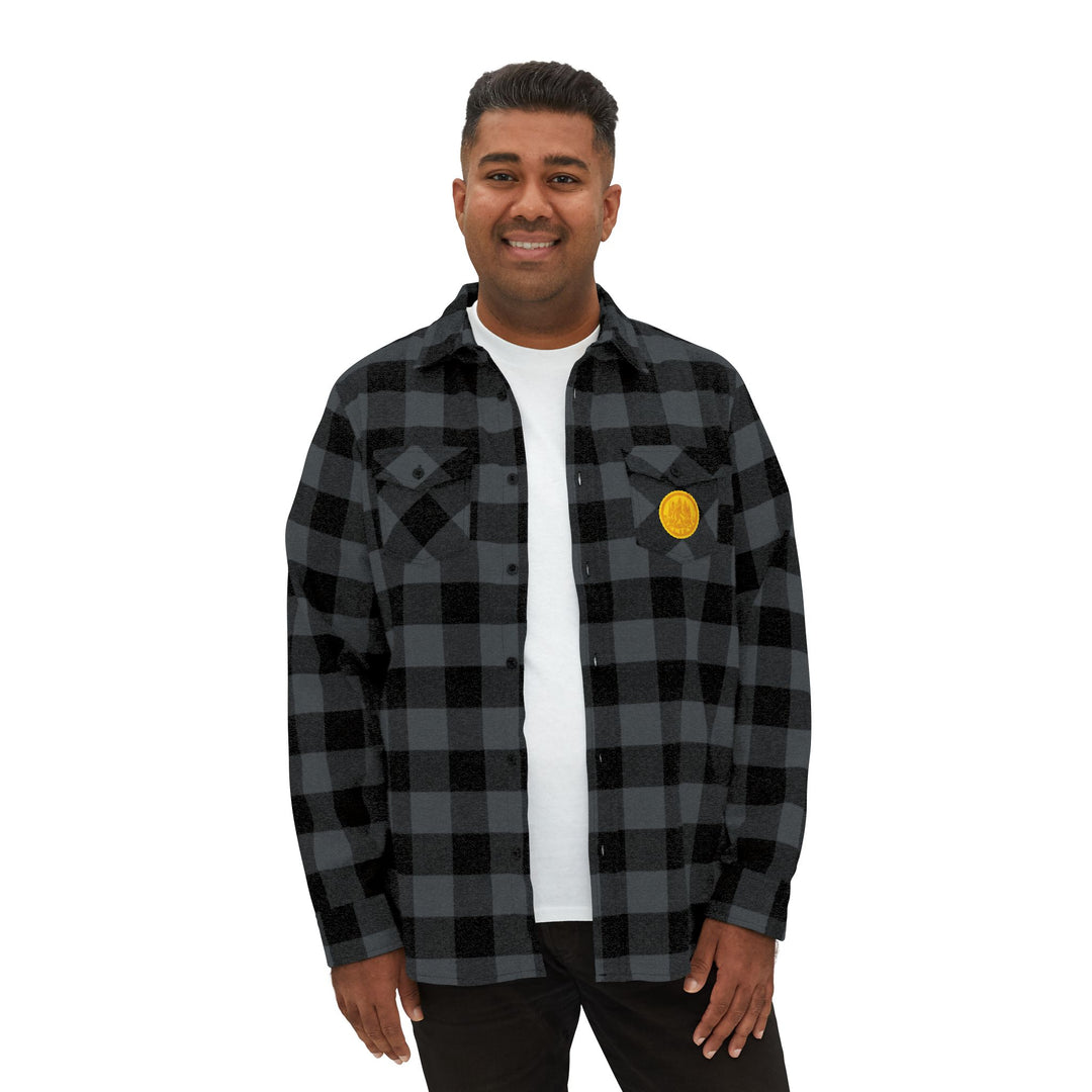 Bigfoot Flannel – Believe Emblem Shirt