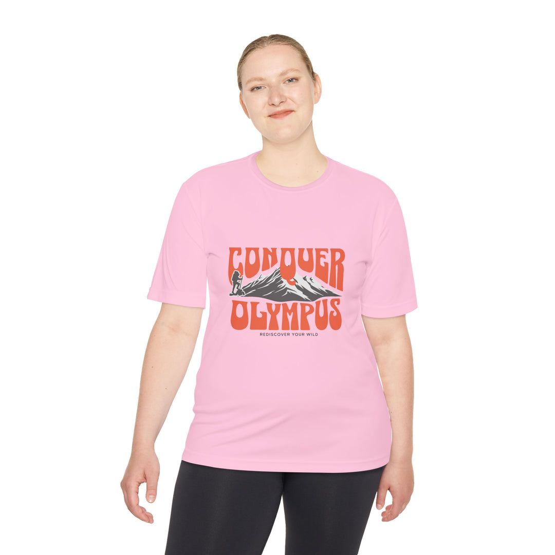 Conquer Olympus Tee – Moisture-Wicking Performance Tee