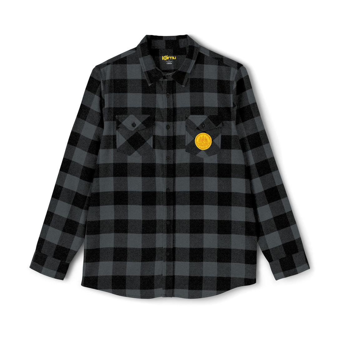 Bigfoot Flannel – Believe Emblem Shirt