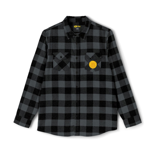 Bigfoot Flannel – Believe Emblem Shirt