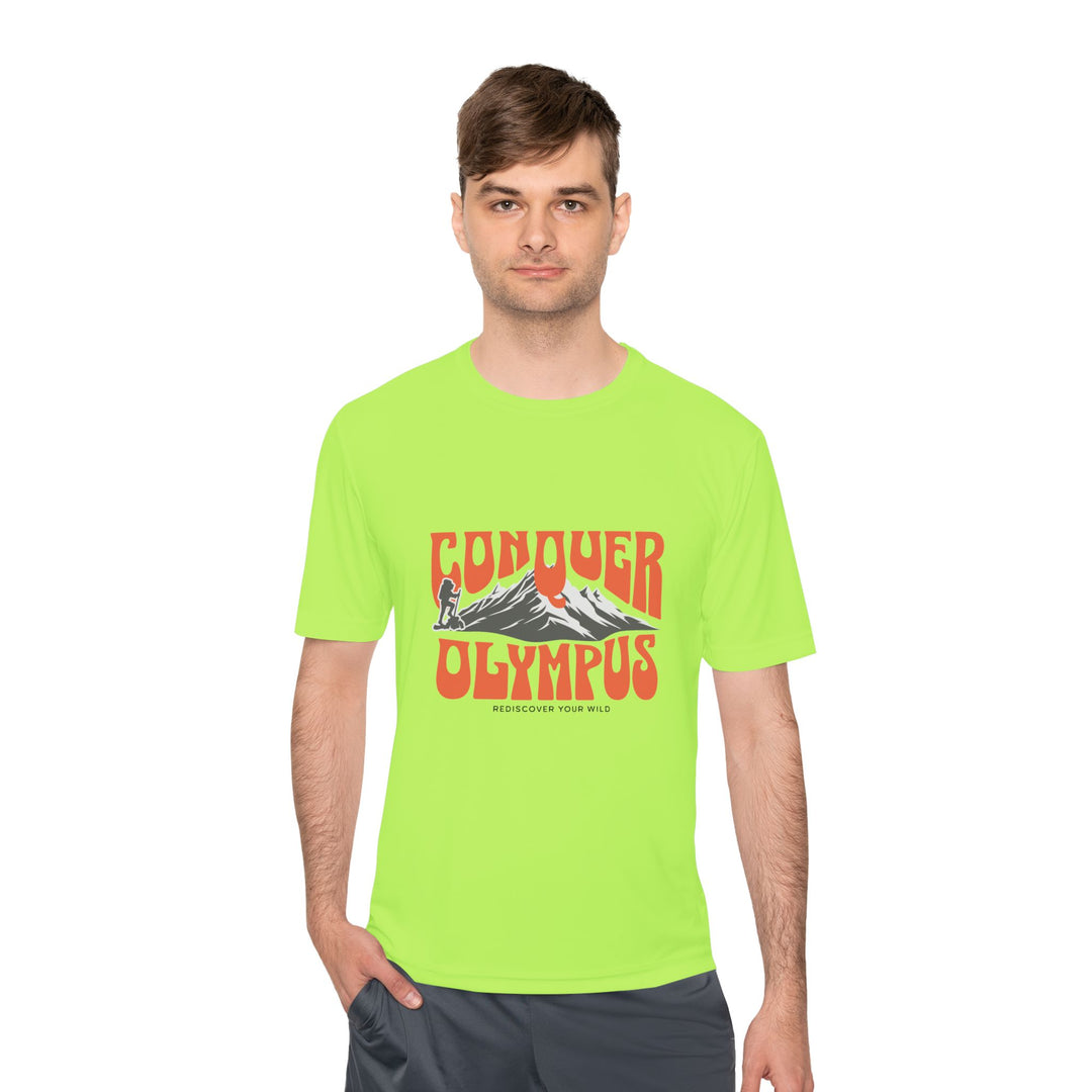 Conquer Olympus Tee – Moisture-Wicking Performance Tee