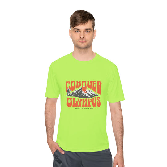 Conquer Olympus Tee – Moisture-Wicking Performance Tee