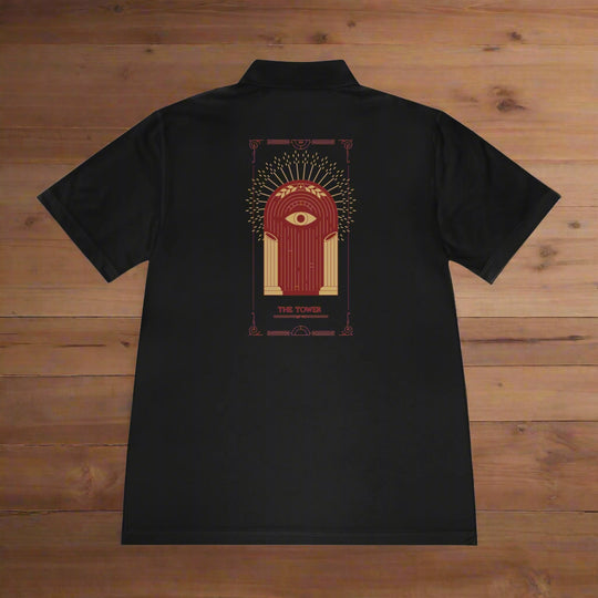 Tarot The Tower Sport Polo – Moisture-Wicking Performance