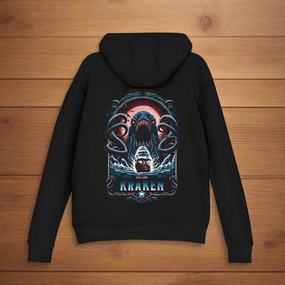 Killer Kraken French Terry Hoodie – From the Depths