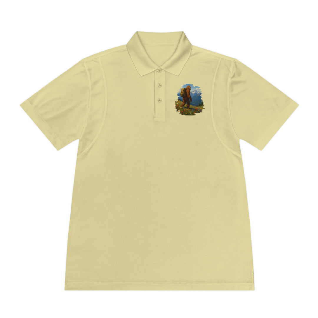 Sasquatch "Huming" Polo - Alpine Adventure Humor