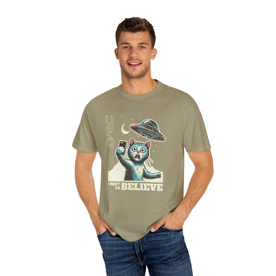 Feline Witness Tee – I Want To Believe