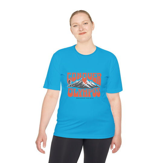 Conquer Olympus Tee – Moisture-Wicking Performance Tee