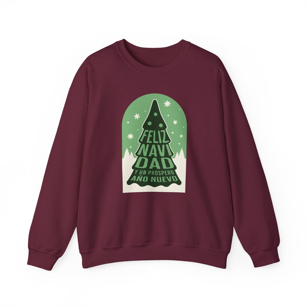 Feliz Navi Dad Crewneck – Olympic Evergreen Heavy Blend