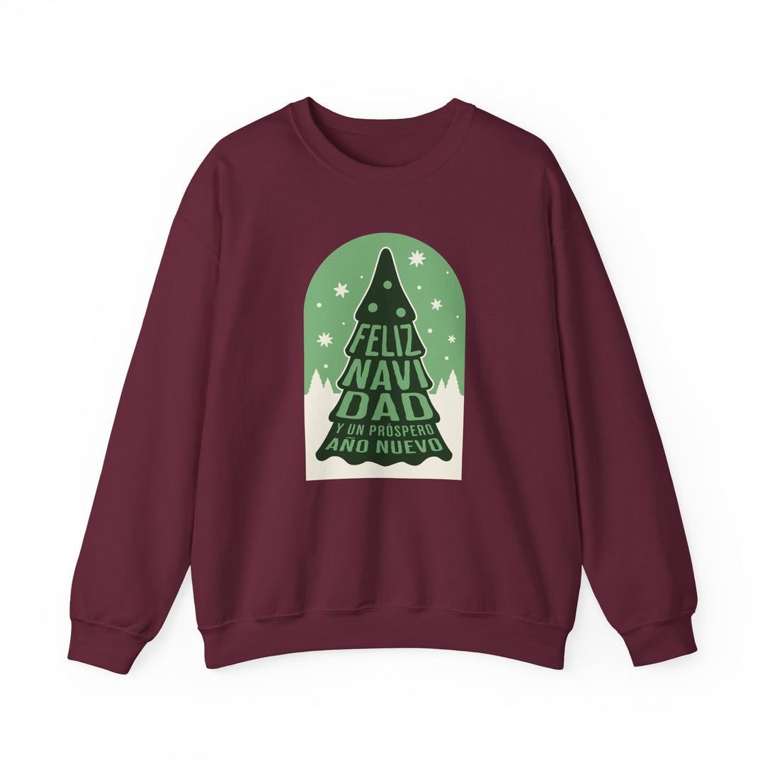 Feliz Navi Dad Crewneck – Olympic Evergreen Heavy Blend