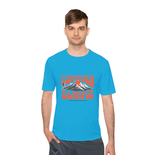 Conquer Olympus Tee – Moisture-Wicking Performance Tee