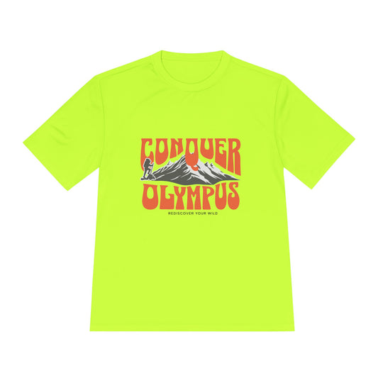 Conquer Olympus Tee – Moisture-Wicking Performance Tee