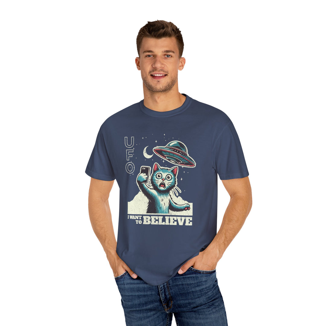 Feline Witness Tee – I Want To Believe