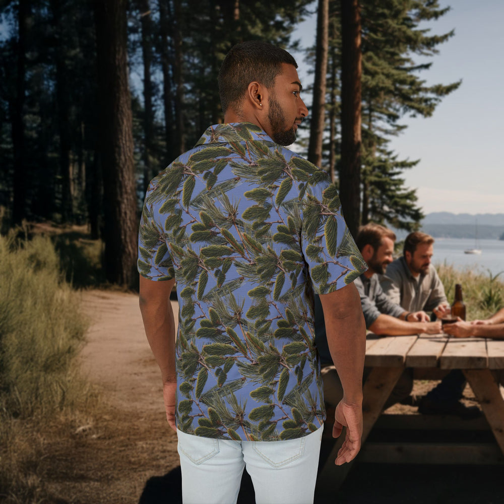 OP Aloha Relaxed Hawaiian Shirt – Blue Sky Through Pines