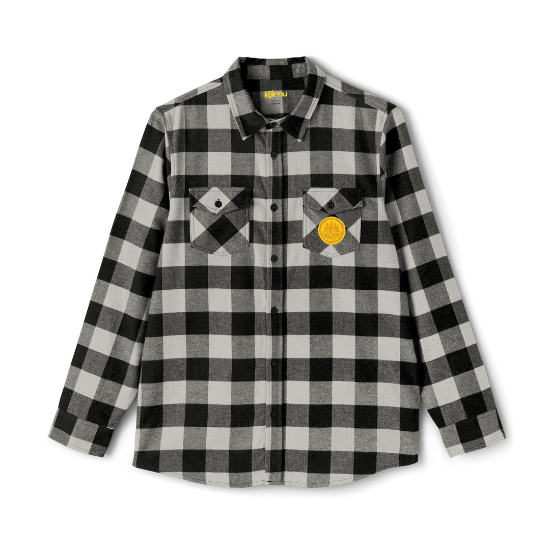 Bigfoot Flannel – Believe Emblem Shirt
