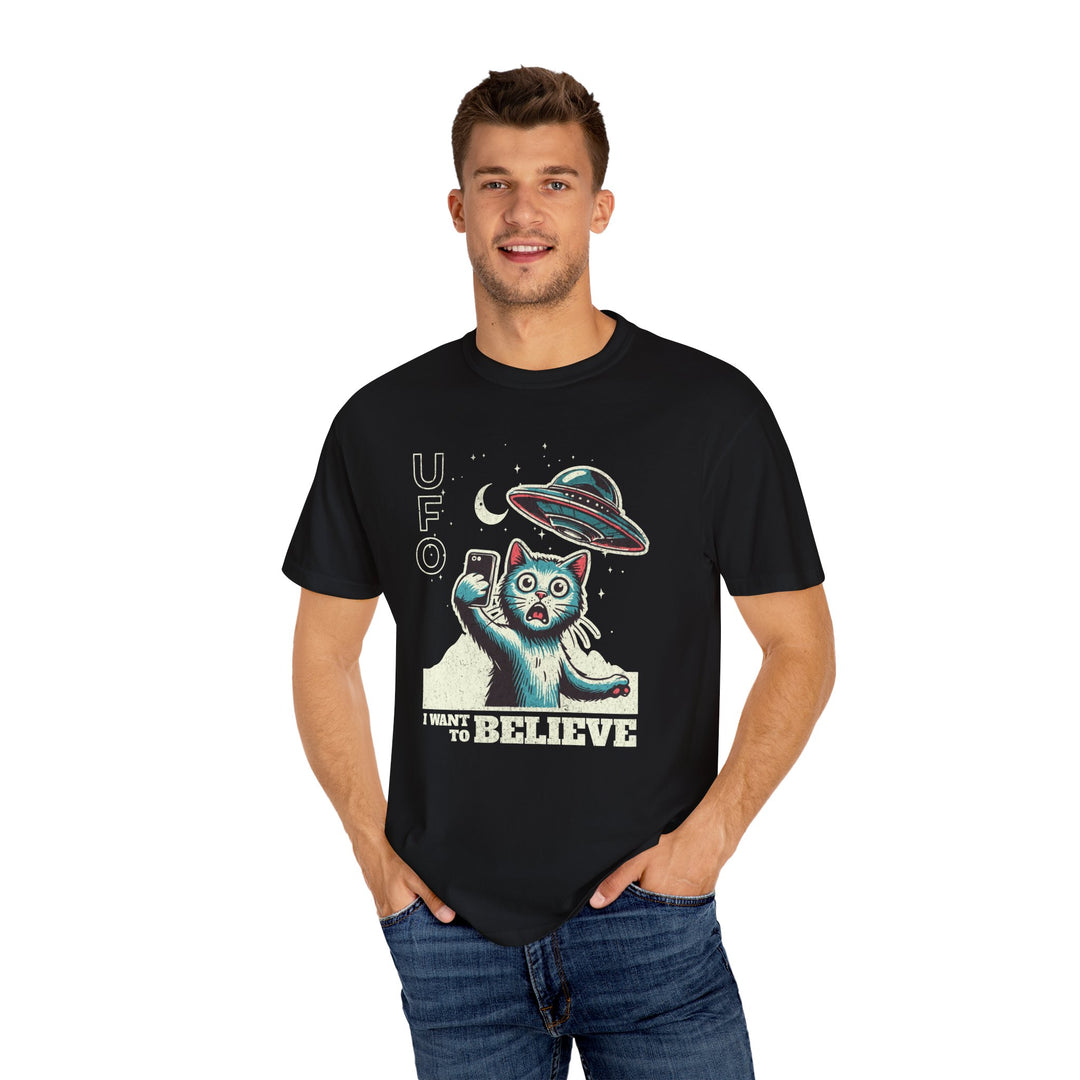 Feline Witness Tee – I Want To Believe