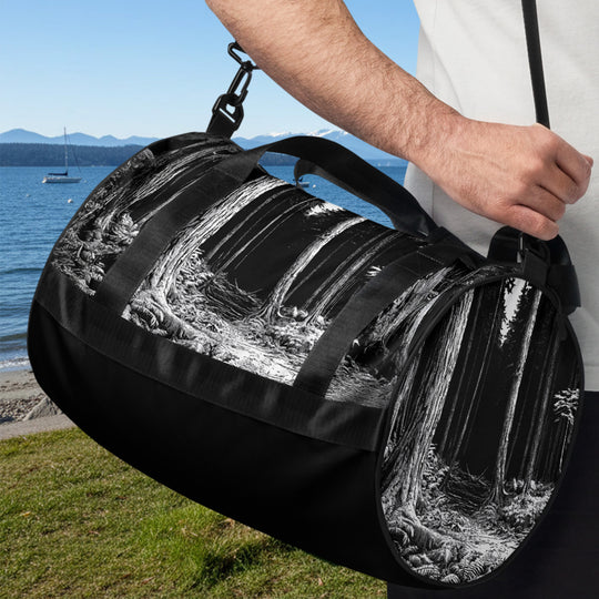 Forest Sketchbook Gym Bag – Rugged Adventure Fitness Tote