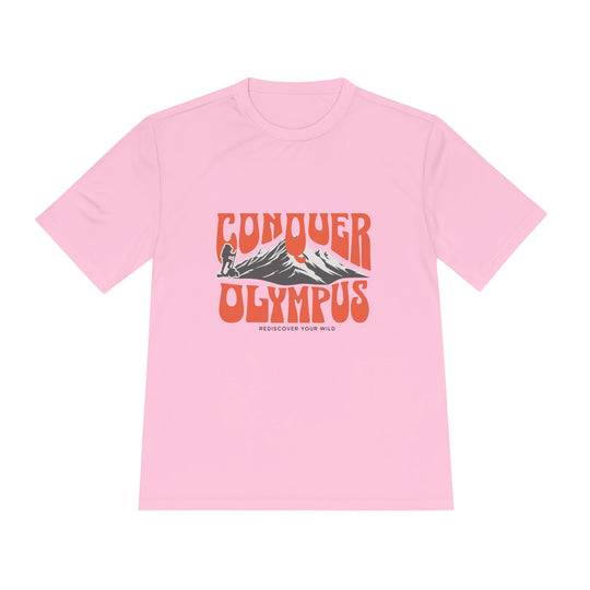 Conquer Olympus Tee – Moisture-Wicking Performance Tee