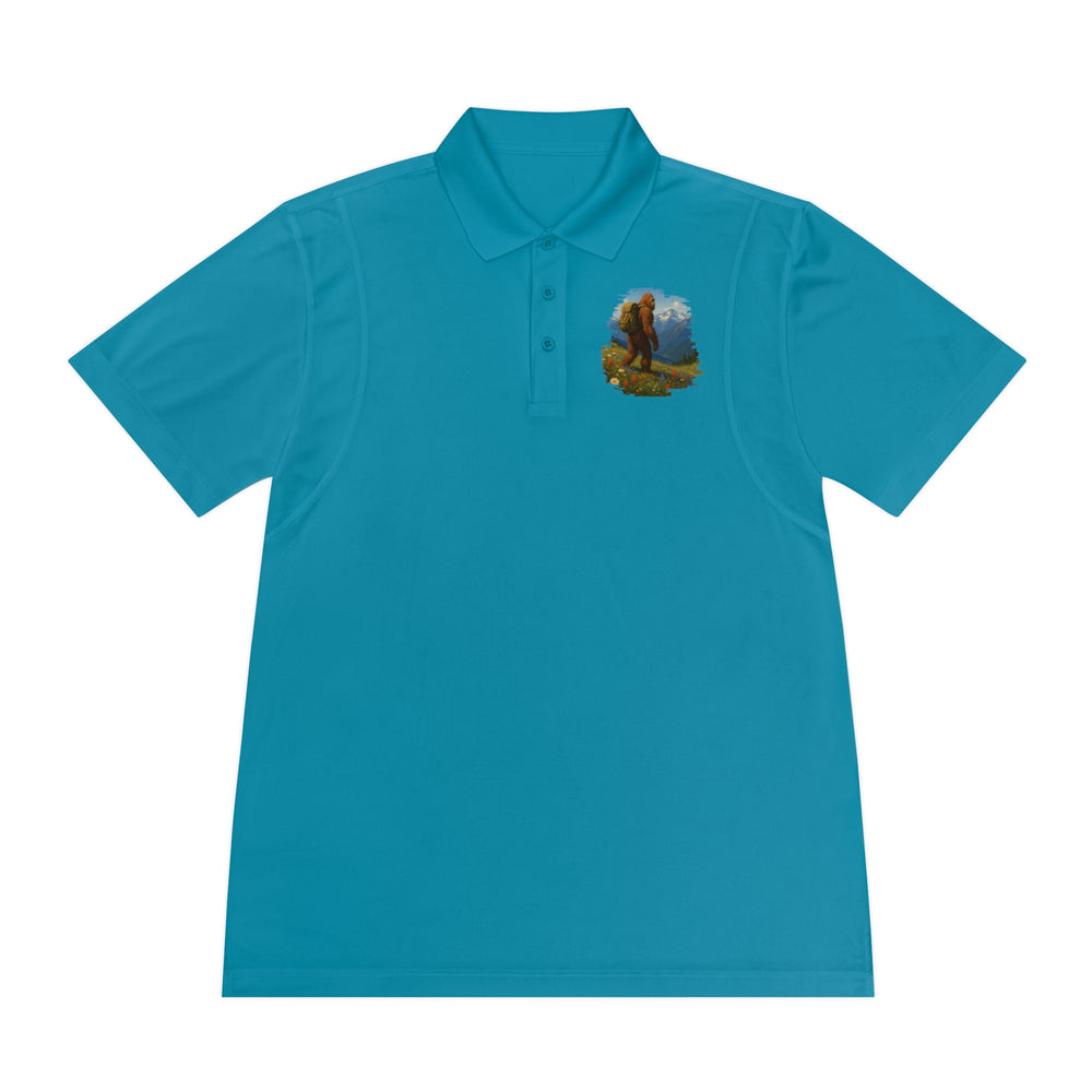 Sasquatch "Huming" Polo - Alpine Adventure Humor