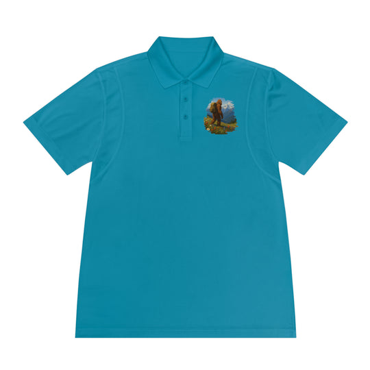 Sasquatch "Huming" Polo - Alpine Adventure Humor