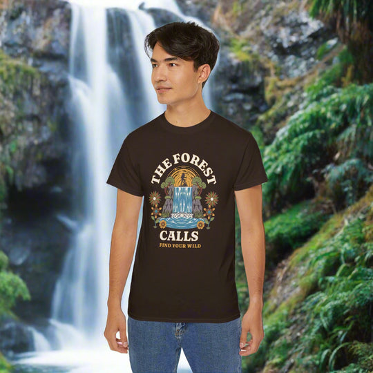"The Forest Calls" Ultra Cotton Tee - Find Your Wild