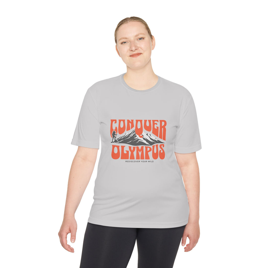 Conquer Olympus Tee – Moisture-Wicking Performance Tee