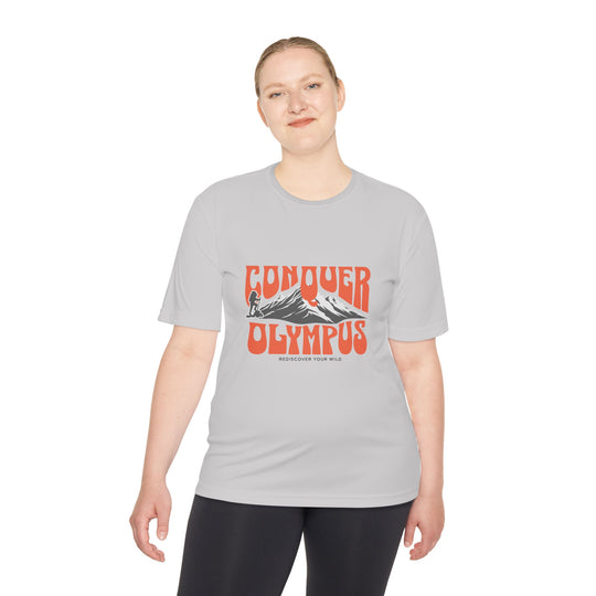 Conquer Olympus Tee – Moisture-Wicking Performance Tee