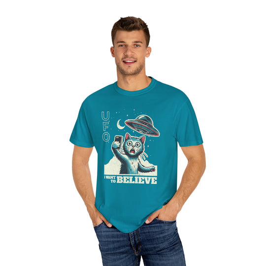 Feline Witness Tee – I Want To Believe