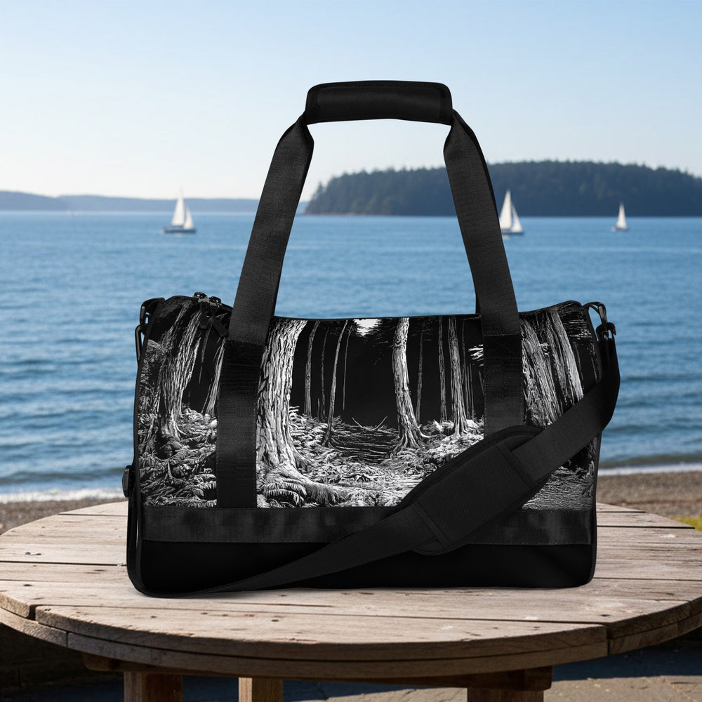 Forest Sketchbook Gym Bag – Rugged Adventure Fitness Tote