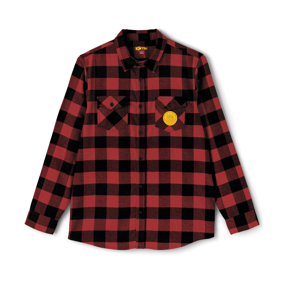 Bigfoot Flannel – Believe Emblem Shirt