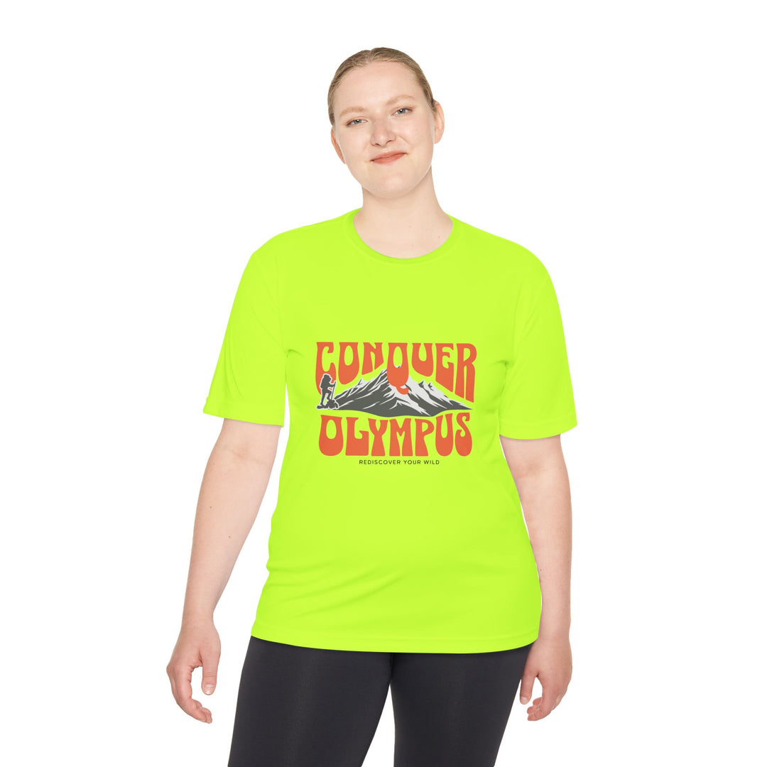 Conquer Olympus Tee – Moisture-Wicking Performance Tee