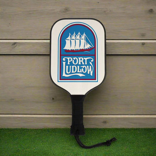 Port Ludlow Pickleball Kit – Celebrating Community Set (100% Wood Paddles)