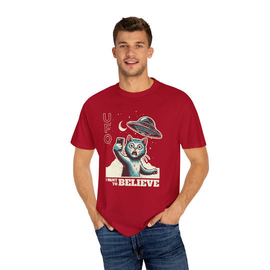 Feline Witness Tee – I Want To Believe