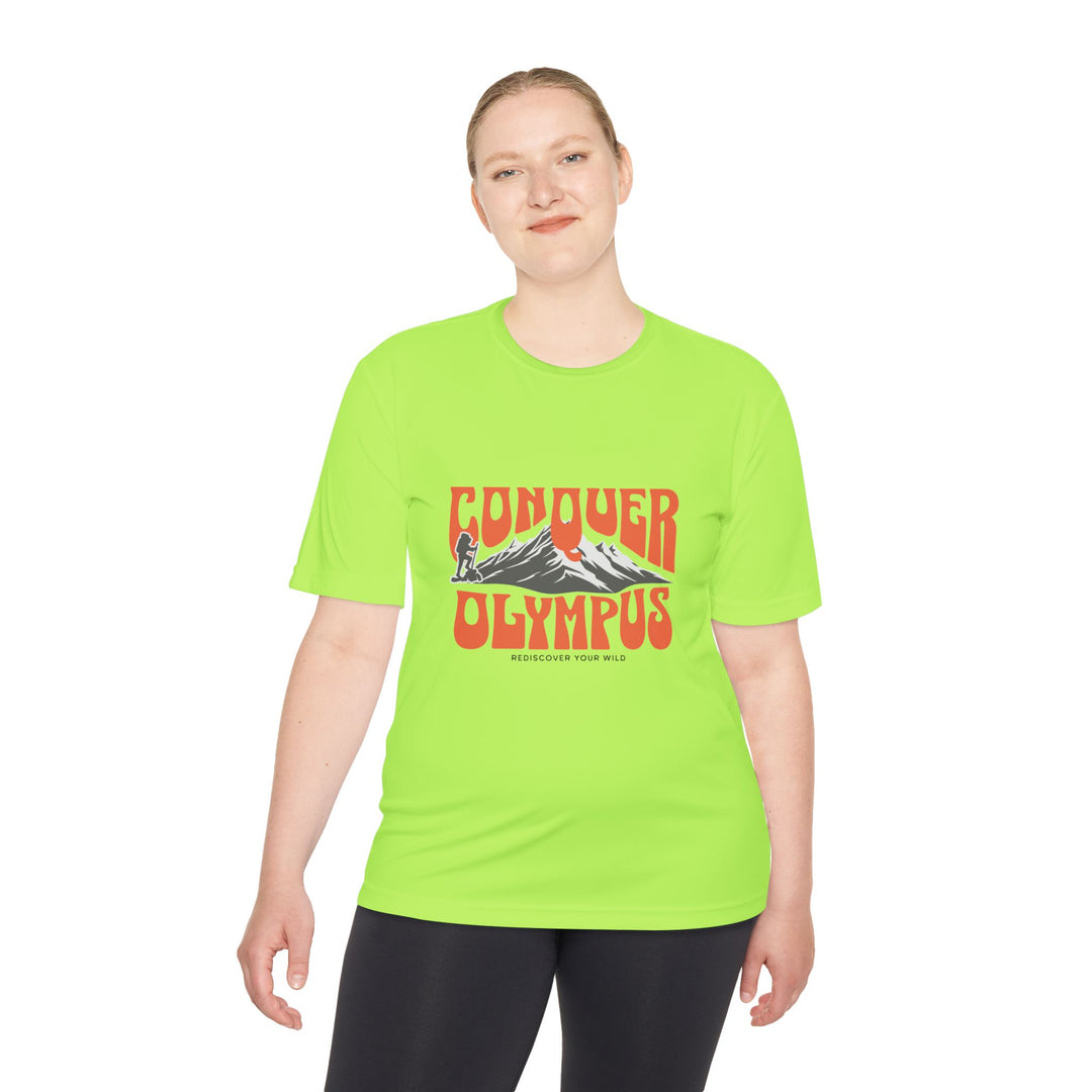 Conquer Olympus Tee – Moisture-Wicking Performance Tee
