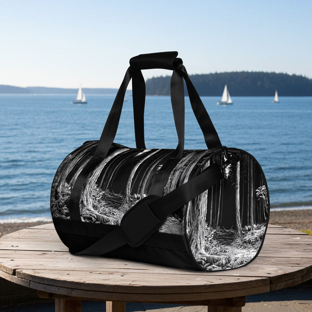 Forest Sketchbook Gym Bag – Rugged Adventure Fitness Tote