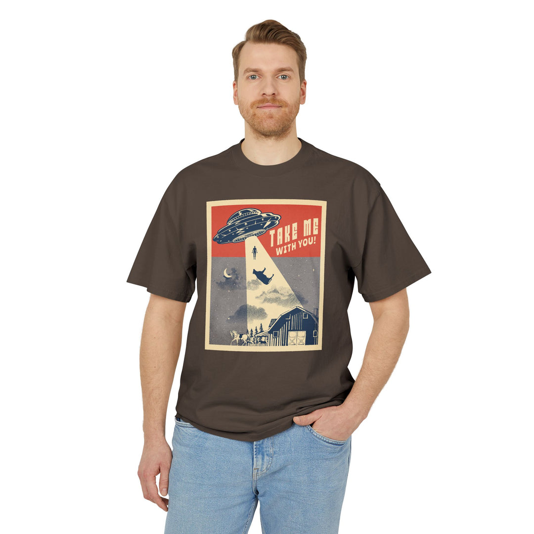 Olympic Abduction Tee – Faded Cotton Comfort