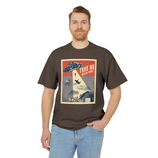 Olympic Abduction Tee – Faded Cotton Comfort