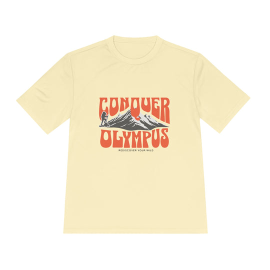 Conquer Olympus Tee – Moisture-Wicking Performance Tee